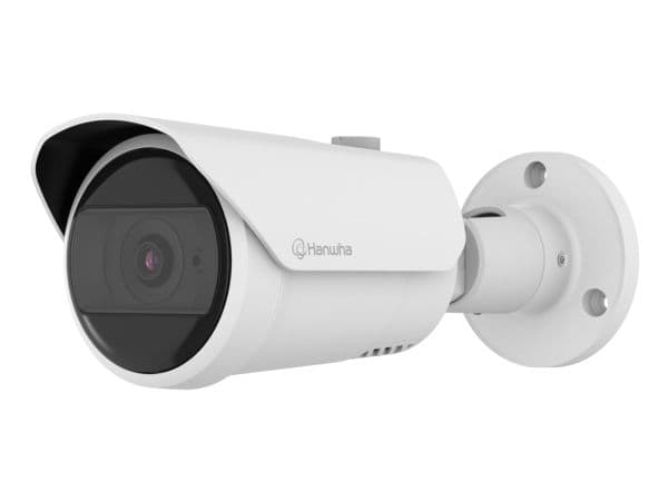 Hanwha QNO-C8013R, IP-säkerhetskamera, Utomhus, Kabel, 120 dB, Innertak/vägg, Vit