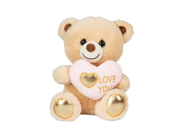 Bamse med I love you hjerte