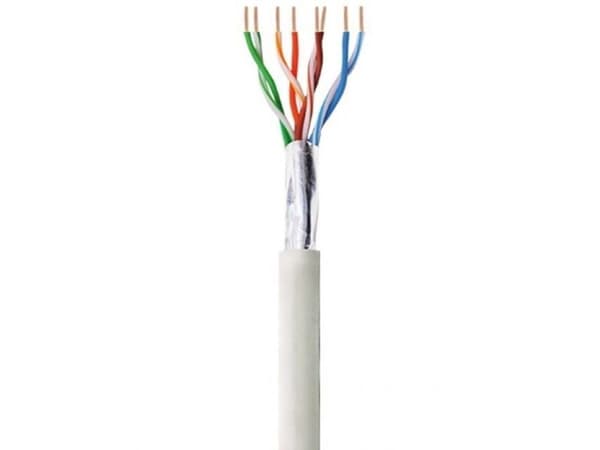 Techly ITP-C5F-305-RIS, 305 m, Cat5e, F/UTP (FTP), harmaa