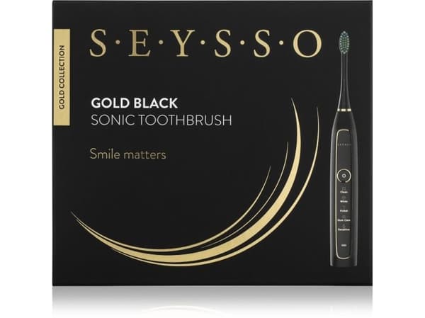 Seysso äänihammasharja Gold SE03B musta