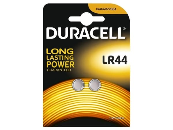 Duracell LR43 - Batteri 2 x - Alkalisk