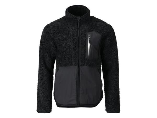 Fleecejacka Customized 22303-682 svart L