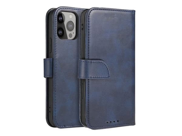 Magnetdeksel med flip til Samsung Galaxy S25+ - blå