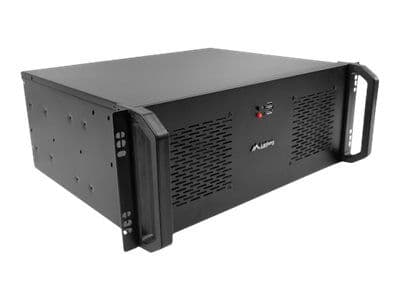 Lanberg - Rack-monterbar - 4U - ATX - ingen strømforsyning - sort - USB