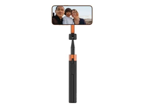 TECH-PROTECT L10S MAGSAFE BLUETOOTH SELFIE STICK TRIPOD BLACK/ORANGE
