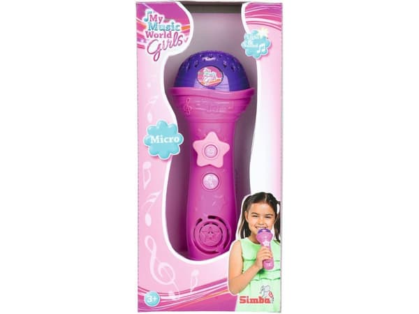 Simba Girls - Shining Micro -mikrofon
