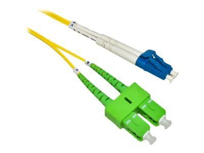Fiber Cord OS2 LC-UPC/SC-APC  1m Duplex, SM, LSZH
