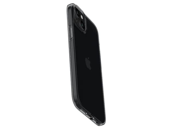 Spigen Crystal Flex-skal för iPhone 15 Plus - grå-transparent