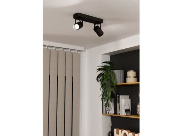 EGLO SOREGO spot i sort, 2L