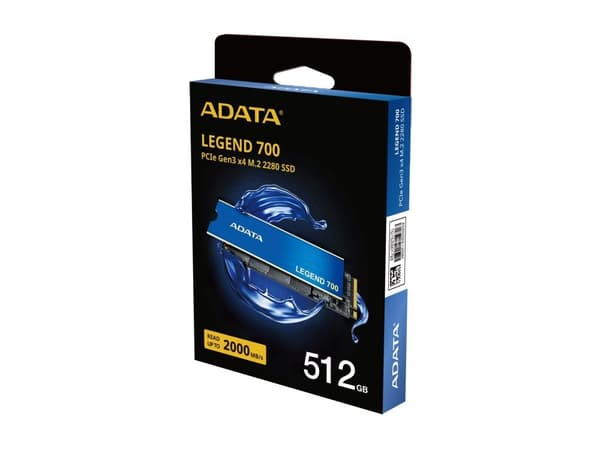 ADATA LEGEND 700 512 GB - SSD - PCIe 3.0 x4 - M.2