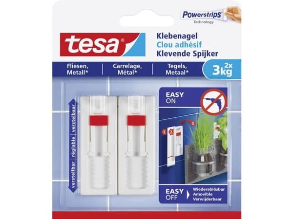 TESA 77764-00000, Vit, Rod, Blåsa