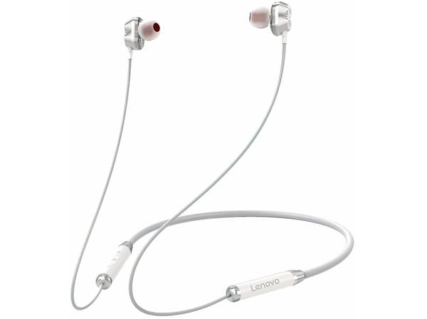 hE08 Bluetooth in-ear hörlurar vit