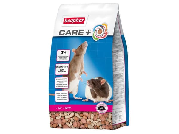 Beaphar Care+, Granulat, 700 g, Rotte, Omega-3, Omega-6, A-vitamiini, B1-vitamiini, B12-vitamiini, B2-vitamiini, B6-vitamiini, C-vitamiini, C-vitam...