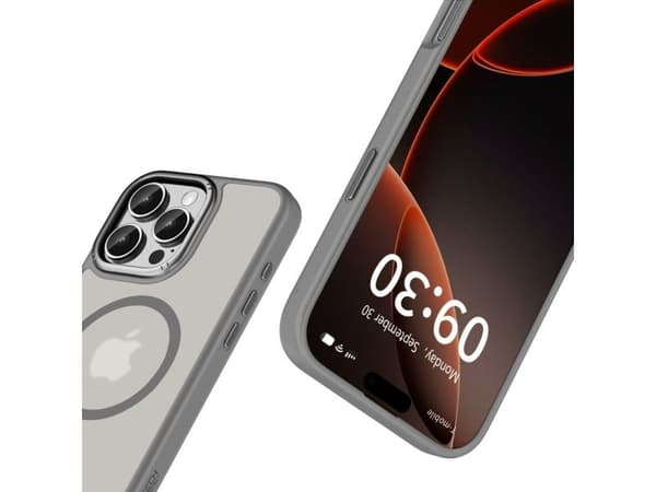 Tech-Protect MagEdge MagSafe case for iPhone 16 Pro Max - titanium