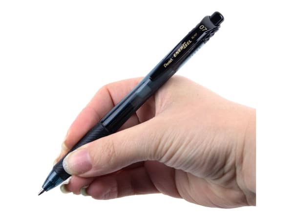 Pentel BL107 Black Rollerball penna
