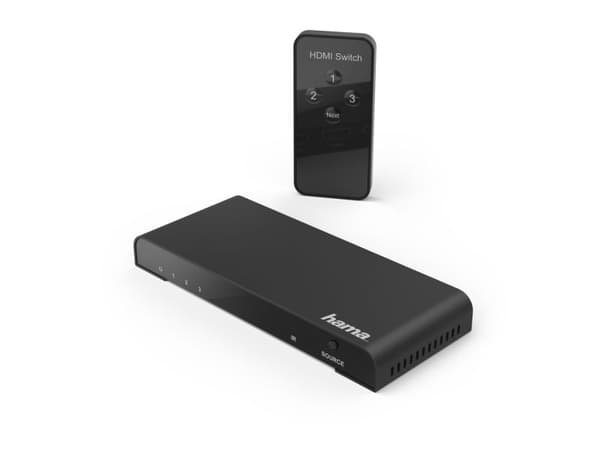 Hama 3x1 - Switch - 4 x HDMI - stasjonær