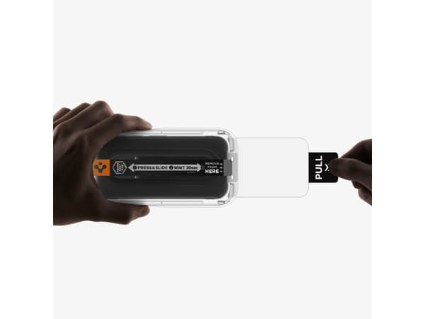 Spigen GLAS.tR EZ Fit Pro, Google, Pixel 10a, Dammresistent, Reptålig, 2 styck
