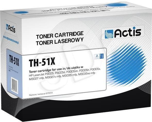 Actis TH-51X, 13000 sider, Sort, 1 stykker