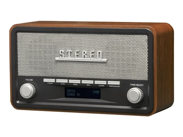 DENVER DAB-18 - Klokkeradio - 4 watt