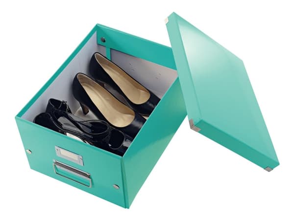 Leitz Click & Store - Förvaringsbox - för A4 (210 x 297 mm) - isblå