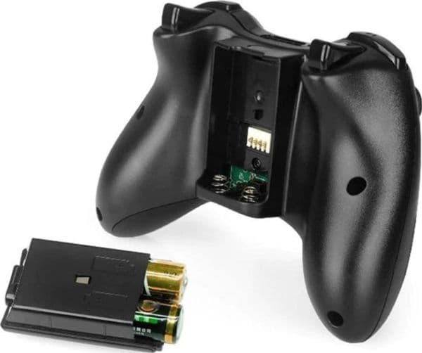 Strado Bluetooth-kontroller til XBOX 360 hvit (GPX36)