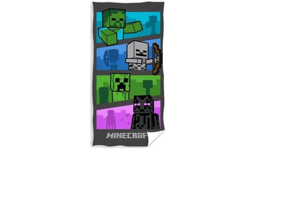 Minecraft Badehåndklæde model 2 - 100 procent bomuld