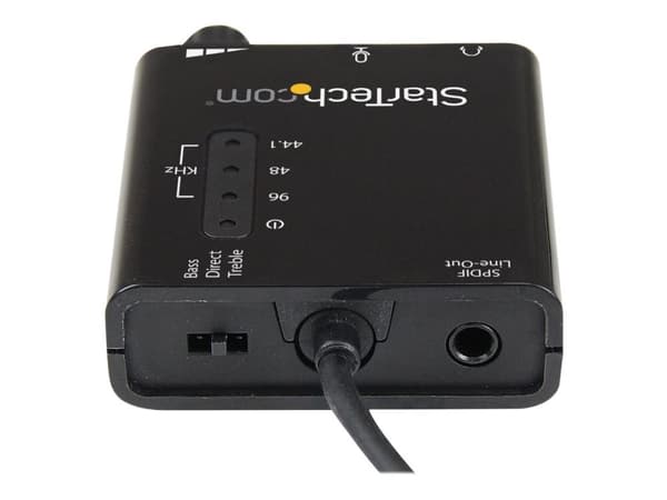 StarTech.com ICUSBAUDIO2D, 5.1 kanavaa, 24 bittiä, 91 dB, USB
