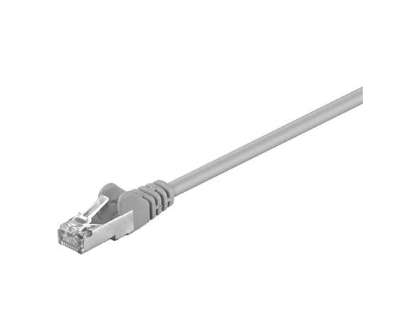 Goobay patchkabel F/UTP kat. 5e CCA grå 2m (50128)