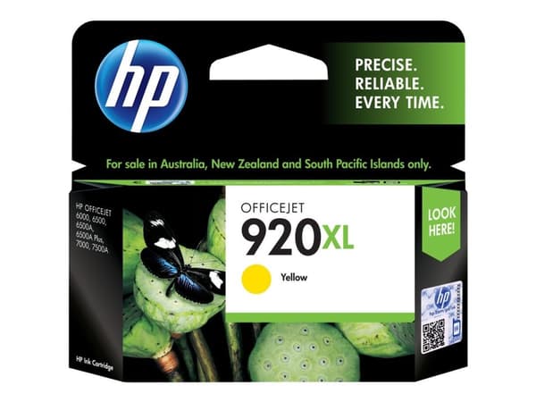 HP 920XL - 6 ml - Lång livslängd - gul - original - bläckpatron - för Officejet 6500, 6500 E709a, 6500 E709c, 6500A, 6500A E710a, 7500A