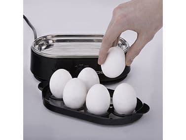 Cloer 6080 - Eggkoker - 350 W - sort