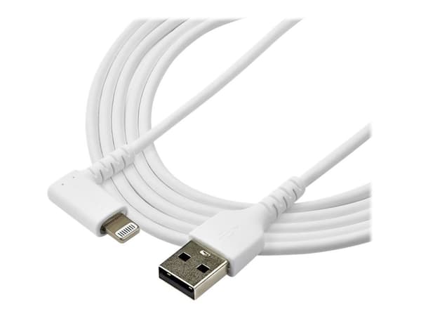 StarTech.com RUSBLTMM2MWR, 2 m, Lightning, USB A, Uros, Uros, Valkoinen