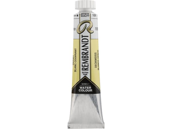 Rembrandt akvarellrør Opaque White 106