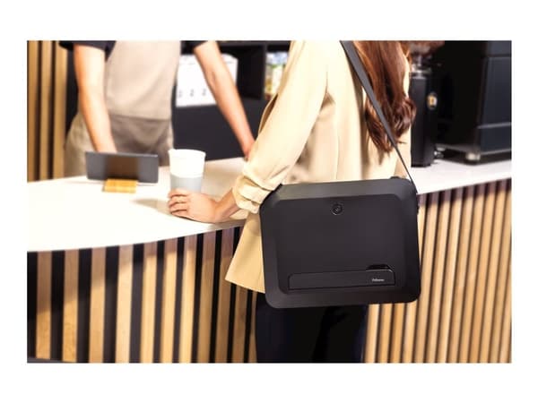 Fellowes Breyta - Notebookbæreveske - built-in notebook riser - 14" - svart