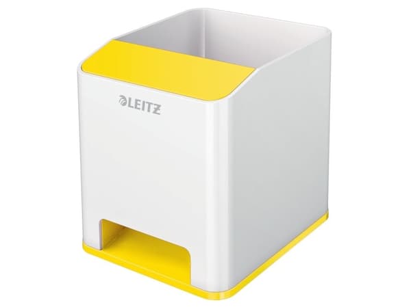 Leitz WOW Sound - Blyantholder - polystyren (PS) - gul