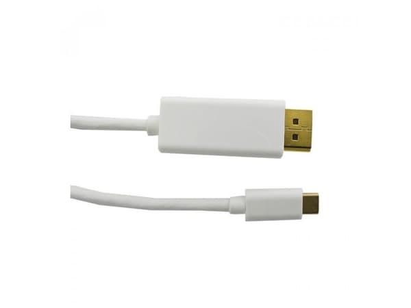 Qoltec - Adapterkabel - USB-C (han) til DisplayPort (han) - USB 3.1 - 1 m