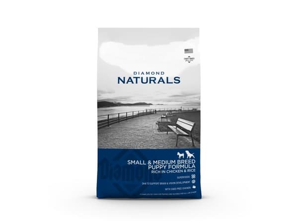 Diamond Naturals Small & Medium valpekylling & ris 2 kg