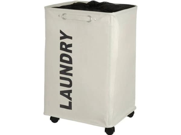 WENKO 3450110100, 79 l, Rektangulær, Polyester, Polypropylen (PP), Beige, 400 mm, 330 mm