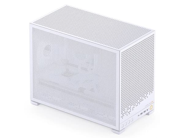 Jonsbo D32 PRO MESH, Midi Tower, PC, Vit, Mini-ITX, micro ATX, Stål, 17 cm