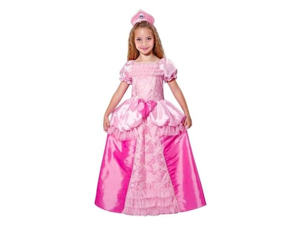 Vaaleanpunainen prinsessa puku