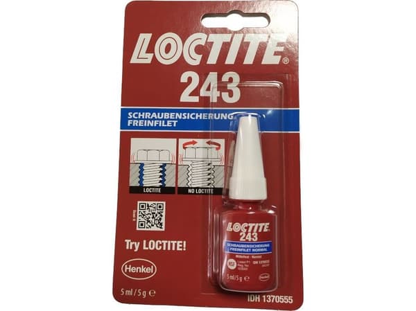 Loctite Threadlocker Medium Loctite 243 5 ml (1370555)