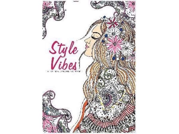 Målarbok A4 Style Vibes 32 sidor |