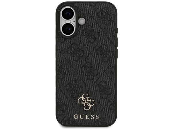 Guess 4G Small Classic Logo MagSafe case for iPhone 17 - black