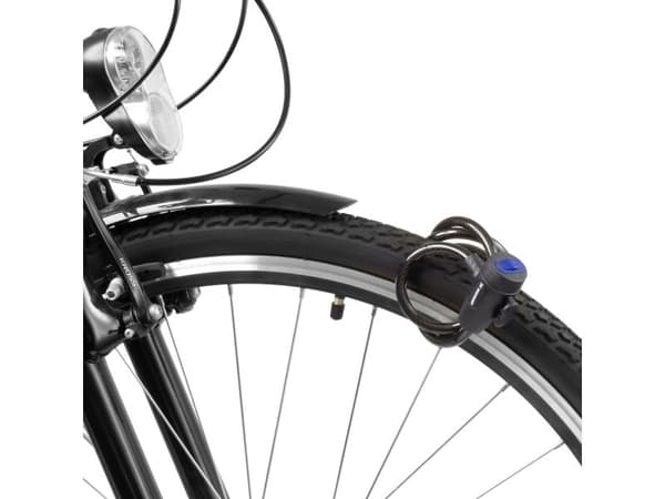 Wozinsky WZR-K3 Cable Bicycle Lock with Key 90 cm - Black