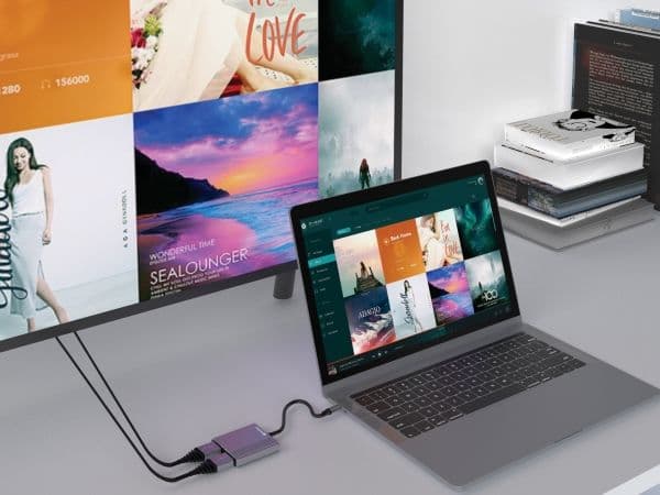 Sandberg - Dockningsstation - USB-C - HDMI