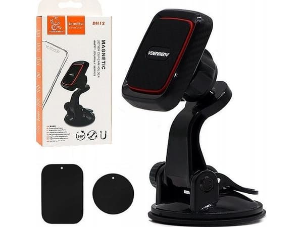 Vega magnetisk bilholder til telefon, cockpit/dash, DH12