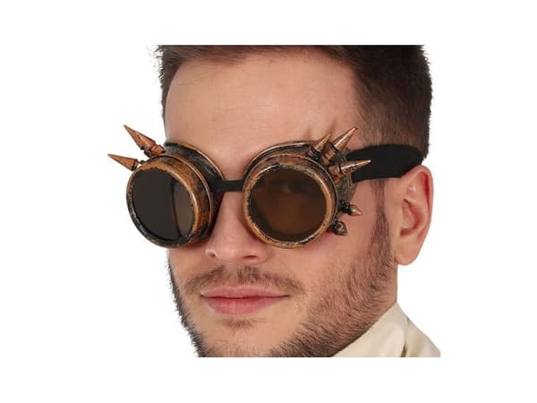 Steampunk briller med pigge