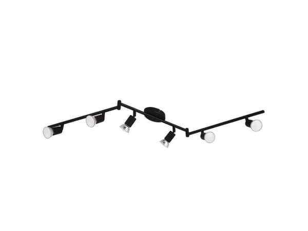 EGLO BUZZ LED spotskinne 6L i sort