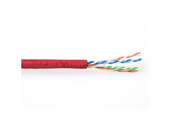 ACT CAT6 U/UTP patchkabel, röd 305 m, C6 (EP385B)
