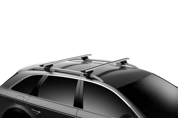 Thule WingBar EVO 127 Takbommar i silver - 2-pack
