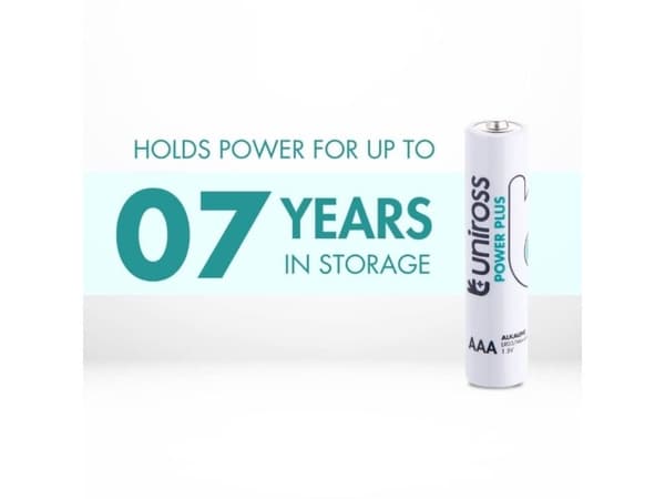 Uniross Power Plus alkaliska batterier LR03 bl./10 st